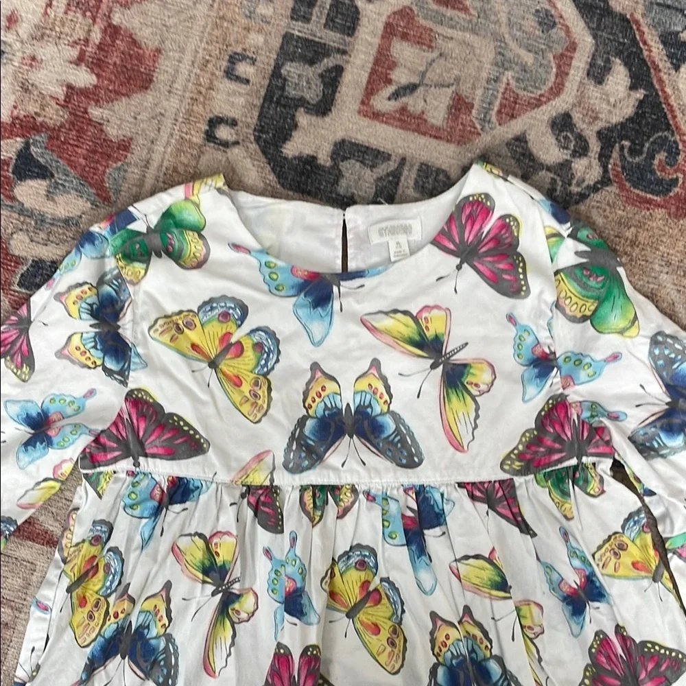 Gymboree Colorful Butterfly Blouse